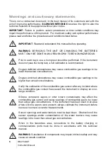 Предварительный просмотр 6 страницы Oldham BM 25A/AW User Manual