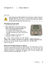 Предварительный просмотр 23 страницы Oldham BM 25A/AW User Manual