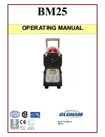 Oldham BM25 Operating Manual preview