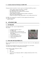 Предварительный просмотр 9 страницы Oldham BM25 Operating Manual