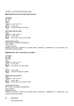 Предварительный просмотр 74 страницы Oldham BM25 User Manual