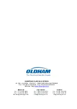 Предварительный просмотр 80 страницы Oldham BM25 User Manual