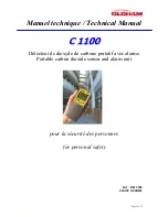 Oldham c1100 User Manual preview