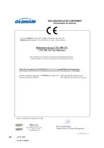 Preview for 28 page of Oldham CTX 300 CO2 User Manual