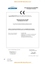 Предварительный просмотр 38 страницы Oldham ctx 300 User Manual