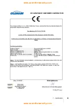 Предварительный просмотр 39 страницы Oldham ctx 300 User Manual