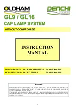 Preview for 1 page of Oldham Denchi Power GL16 Instruction Manual