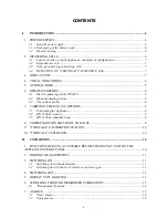 Preview for 3 page of Oldham MX 2100 Operating And Maintenance Manual