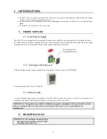 Preview for 5 page of Oldham MX 2100 Operating And Maintenance Manual