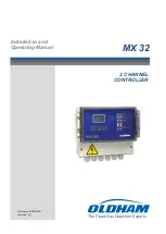 Oldham MX 32 Installation And Operating Manual предпросмотр