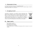 Preview for 17 page of Oldham MX15 Installation And Operating Instructions Manual