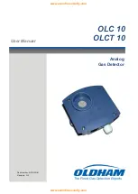 Oldham OLC 10 User Manual preview
