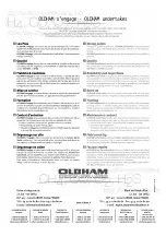 Preview for 30 page of Oldham OX 2000 Use And Maintenance Simplified Manual