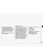 Предварительный просмотр 186 страницы Oldsmobile 1993 88 Owner'S Manual