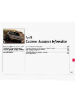 Предварительный просмотр 298 страницы Oldsmobile 1993 88 Owner'S Manual