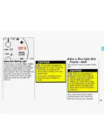 Предварительный просмотр 23 страницы Oldsmobile 1993 Achieva Owner'S Manual