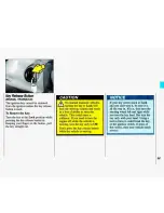 Предварительный просмотр 63 страницы Oldsmobile 1993 Achieva Owner'S Manual