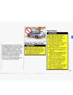 Предварительный просмотр 73 страницы Oldsmobile 1993 Silhouette Owner'S Manual