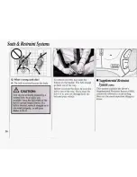 Предварительный просмотр 28 страницы Oldsmobile 1994 Silhouette Owner'S Manual