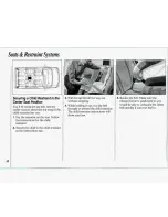 Предварительный просмотр 40 страницы Oldsmobile 1994 Silhouette Owner'S Manual