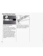 Предварительный просмотр 44 страницы Oldsmobile 1994 Silhouette Owner'S Manual