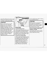 Предварительный просмотр 67 страницы Oldsmobile 1994 Silhouette Owner'S Manual