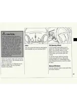 Предварительный просмотр 71 страницы Oldsmobile 1994 Silhouette Owner'S Manual