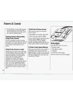 Предварительный просмотр 76 страницы Oldsmobile 1994 Silhouette Owner'S Manual