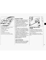 Предварительный просмотр 77 страницы Oldsmobile 1994 Silhouette Owner'S Manual