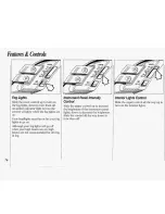 Предварительный просмотр 78 страницы Oldsmobile 1994 Silhouette Owner'S Manual