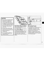 Предварительный просмотр 81 страницы Oldsmobile 1994 Silhouette Owner'S Manual