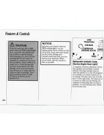 Предварительный просмотр 108 страницы Oldsmobile 1994 Silhouette Owner'S Manual