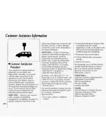 Предварительный просмотр 252 страницы Oldsmobile 1994 Silhouette Owner'S Manual