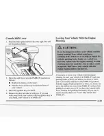 Предварительный просмотр 75 страницы Oldsmobile 1995 88 Owner'S Manual