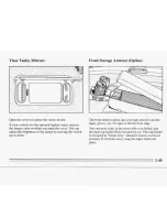 Предварительный просмотр 97 страницы Oldsmobile 1995 88 Owner'S Manual