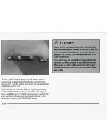 Предварительный просмотр 48 страницы Oldsmobile 1995 Achieva Owner'S Manual