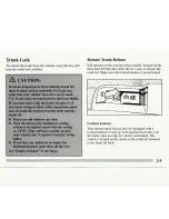 Предварительный просмотр 65 страницы Oldsmobile 1995 Achieva Owner'S Manual