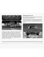 Предварительный просмотр 167 страницы Oldsmobile 1995 Achieva Owner'S Manual