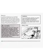 Предварительный просмотр 232 страницы Oldsmobile 1995 Achieva Owner'S Manual