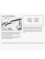 Предварительный просмотр 261 страницы Oldsmobile 1995 Achieva Owner'S Manual