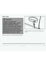 Предварительный просмотр 55 страницы Oldsmobile 1995 Aurora Owner'S Manual