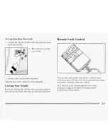 Предварительный просмотр 59 страницы Oldsmobile 1995 Aurora Owner'S Manual