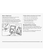 Предварительный просмотр 61 страницы Oldsmobile 1995 Aurora Owner'S Manual