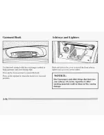 Предварительный просмотр 108 страницы Oldsmobile 1995 Aurora Owner'S Manual