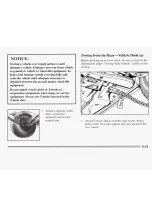 Предварительный просмотр 211 страницы Oldsmobile 1995 Aurora Owner'S Manual