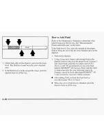 Предварительный просмотр 248 страницы Oldsmobile 1995 Aurora Owner'S Manual