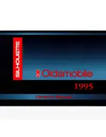 Oldsmobile 1995 Silhouette Owner'S Manual предпросмотр