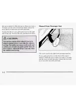 Preview for 12 page of Oldsmobile 1995 Silhouette Owner'S Manual