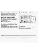 Preview for 42 page of Oldsmobile 1995 Silhouette Owner'S Manual