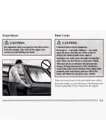 Preview for 73 page of Oldsmobile 1995 Silhouette Owner'S Manual